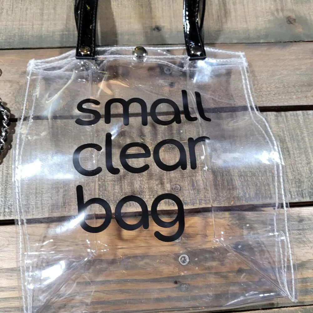 Small Clear Bag Stadium Purse
